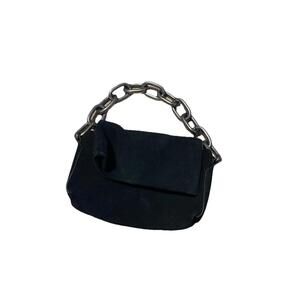 Free People L70929 Womens Black Charlie Chain Crossbody Bag 6.5x1.5x4 in H79